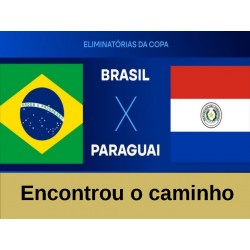 SELEÇÃO BRASILEIRA- Encontrou o caminho contra o Paraguai
